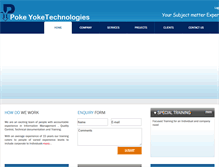 Tablet Screenshot of pokeyoketechnologies.com